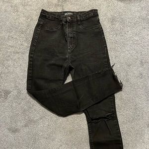 Zara distressed jeans